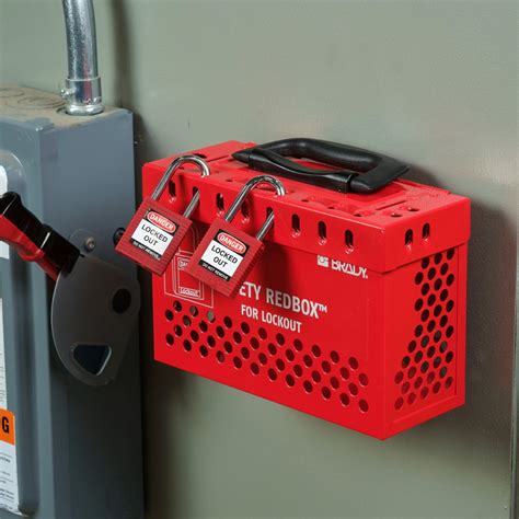 electrical lock out boxes|lock boxes for lockout tagout.